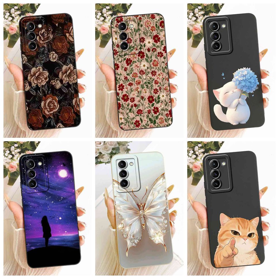สําหรับ Samsung Galaxy S21 5G กรณีออกแบบใหม่ดอกไม้พิมพ์ซิลิโคนนุ่มสําหรับ Samsung S21 5G SM-G991B SM