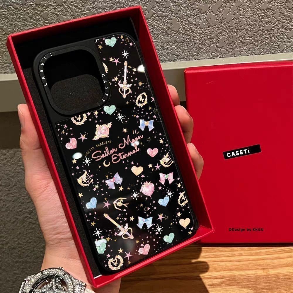 CASETiFY Co-Branded Beautiful Girl Premium Element iPhone16promax เคสโทรศัพท์ 15 กระจก 14/13123C 03.