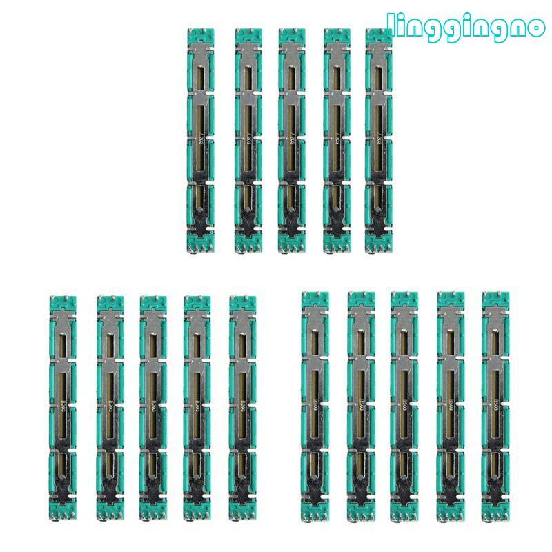 RR 5 ชิ้น Professories Potentiometer A10K A20K A50K Original Duplex Potentiometer