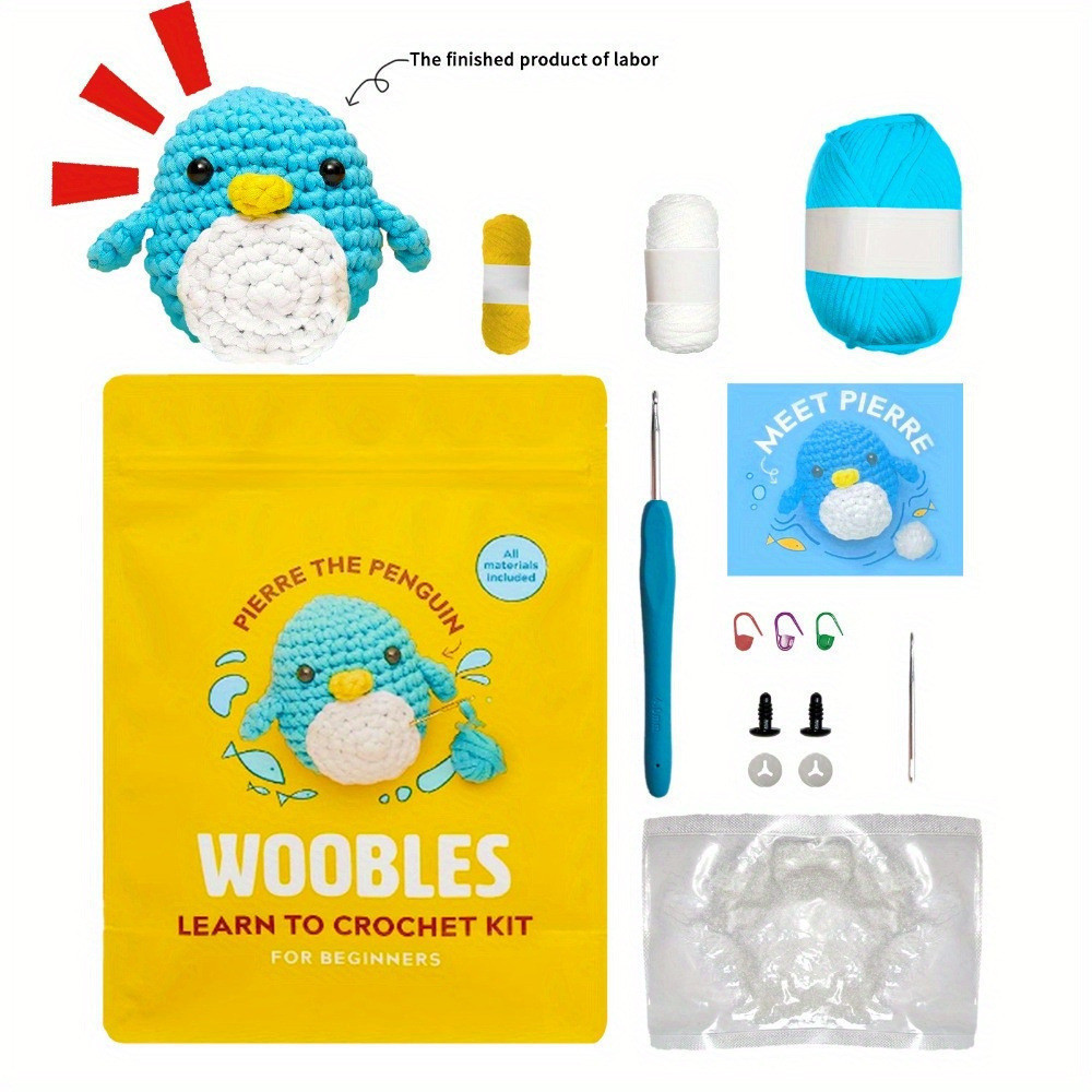 Store recommendation # Ready-to-ship Beginner Crochet Kit,Attached3FF Step-by-step instructional vid