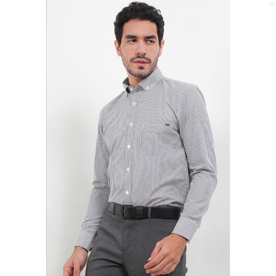 KEMEJA CDL เสื้อเชิ้ตแขนยาวผู้ชาย Slim Fit I0130J 01F By Cardinal