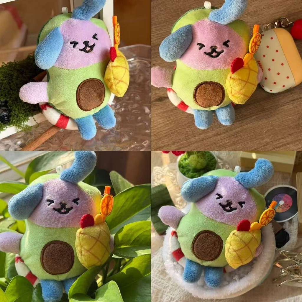 GMM Awo Shen รุ่นที่สอง Jimmy Sea 10 ซม. ตุ๊กตาผ้ากํามะหยี่มูลค่าสูงสุดน่ารักคุณภาพสูงเป็นมิตรกับผิว