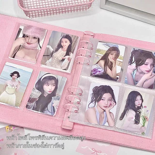 อัลบั้มเก็บภาพ A5 Binder แขน 1/2/4P สำหรับ Photocard การ์ดสะสม แพ็ค 10 ชิ้น [สต็อกท้องถิ่น]