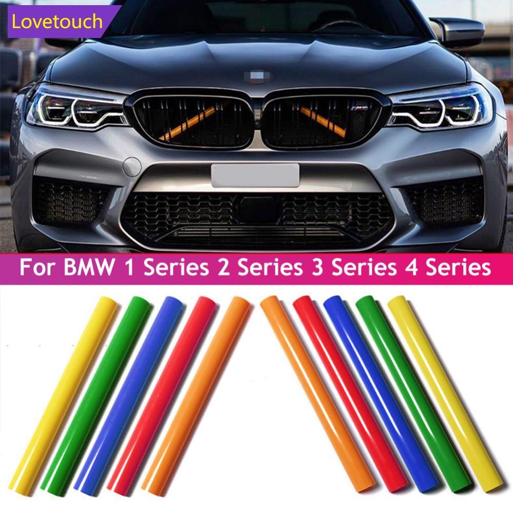 LOVETOUCH 2 ชิ้นกระจังหน้ารถ Trim แถบสําหรับ BMW F30 F31 F32 F33 F34 F36 F20 F21 F22 F23 G29 รถกีฬาจ