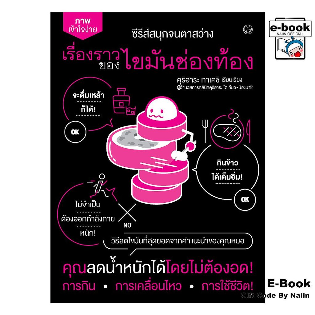 [E-Book Digital code] เรื่องราวของไขมันช่องท้อง - สุขภาพใจ