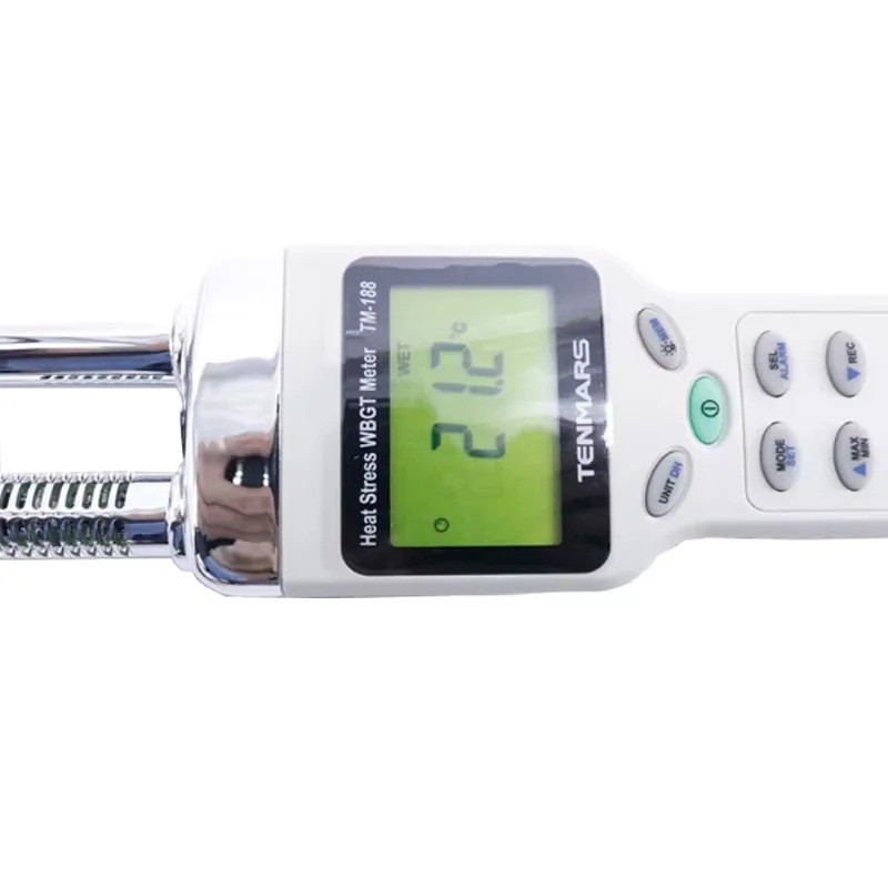 TENMARS TM-188 TM188 HEAT STRESS WBGT Meter เครื่องวัดอุณหภูมิและความชื้น Digital WBGT Tester