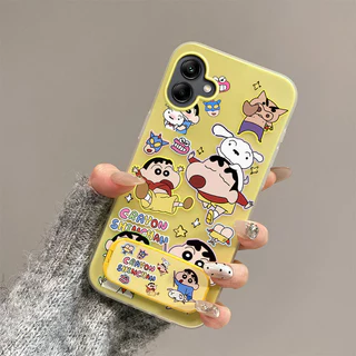 Samsung a06 case samsung a07 case วงเล็บกระจก เคสโทรศัพท์เยลลี่