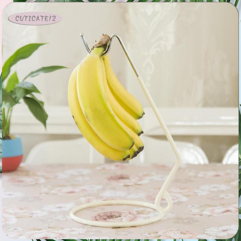 [Cuticate12] Banana Tree Stand Hook Banana Holder Stable Modern Multifunction Creative Home