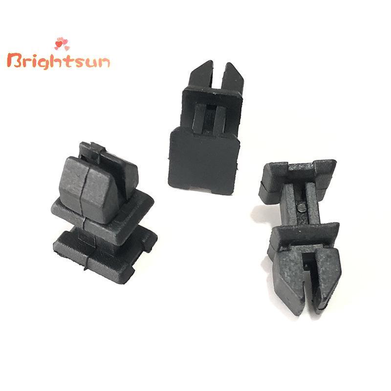 [BT-t] Mercedes SLK CLK SL S รถบูตคลิป 10 ชิ้นตัวยึดพลาสติกสําหรับ W124 W210 W211 W140 เปลี่ยนชุดยึด