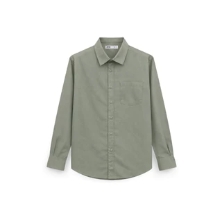 AIIZ (เอ ทู แซด) - AIIZ เสื้อเชิ้ตผู้ชายแขนยาวสีพื้น AIIZ Men's Long Sleeve Shirt