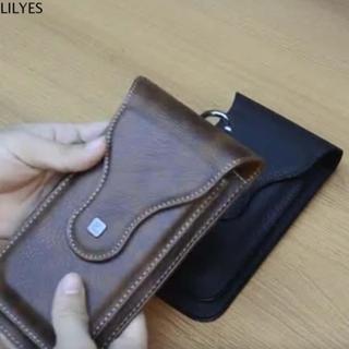 Lilyes PU กระเป๋าคาดเอวโทรศัพท์, กระเป๋าป้องกันการสูญหายกระเ…