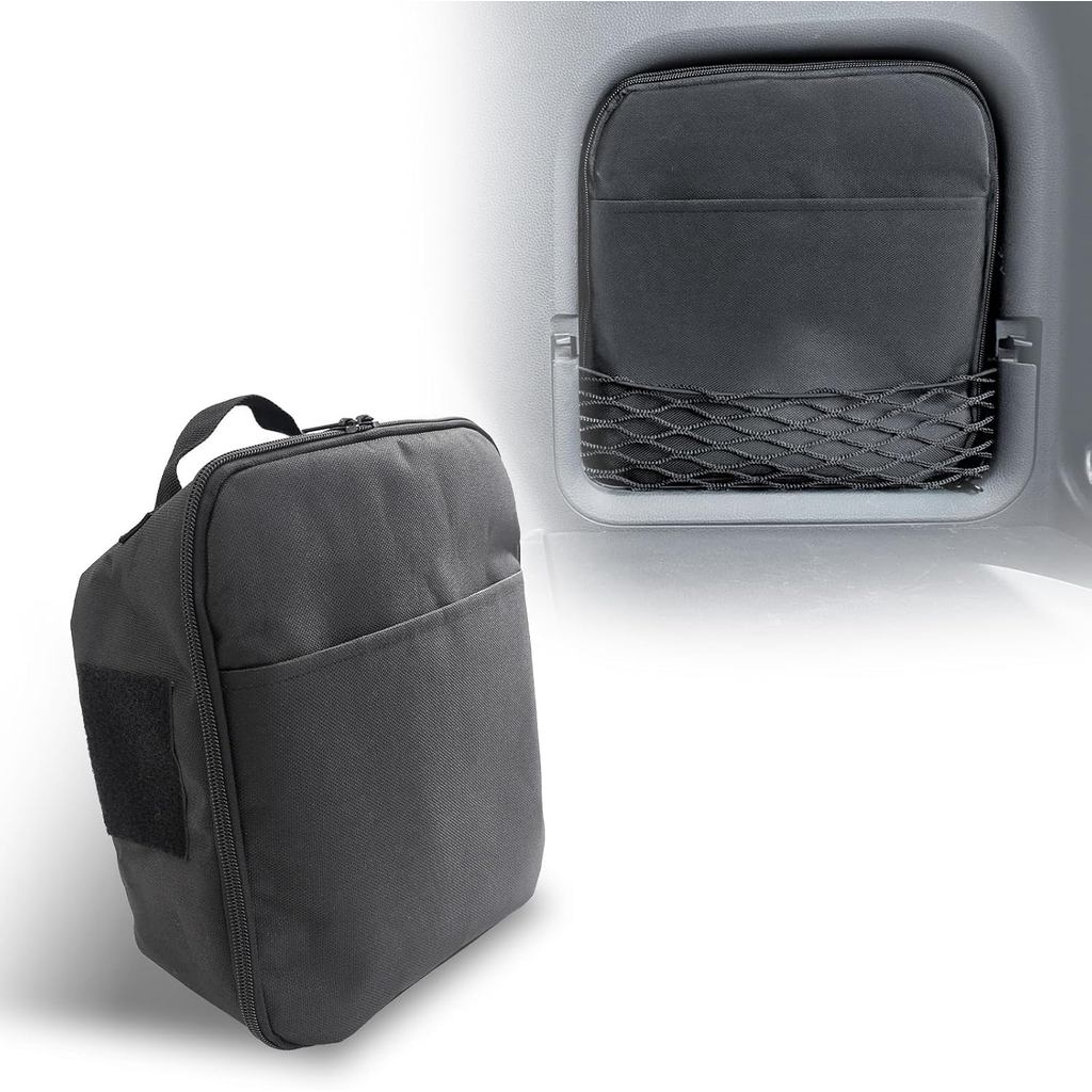 RAV4 Trunk อัพเกรด,Trunk Organizer กระเป๋าเก็บ,Black Cargo ด้านข้างกระเป๋า Organizer Fit สําหรับ Toy