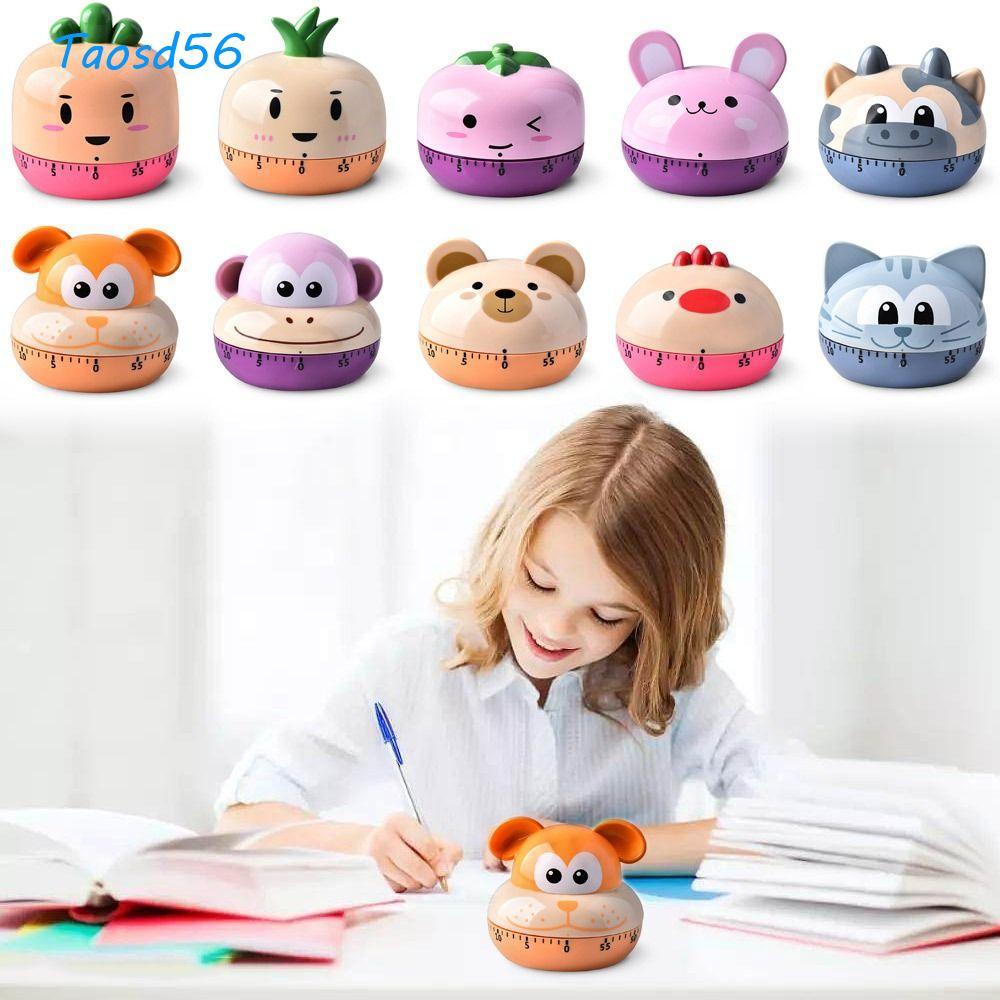 TAOSD Mechanical Timer Student Learning Time ความแปลกใหม่ ABS Kitchen Food Timer