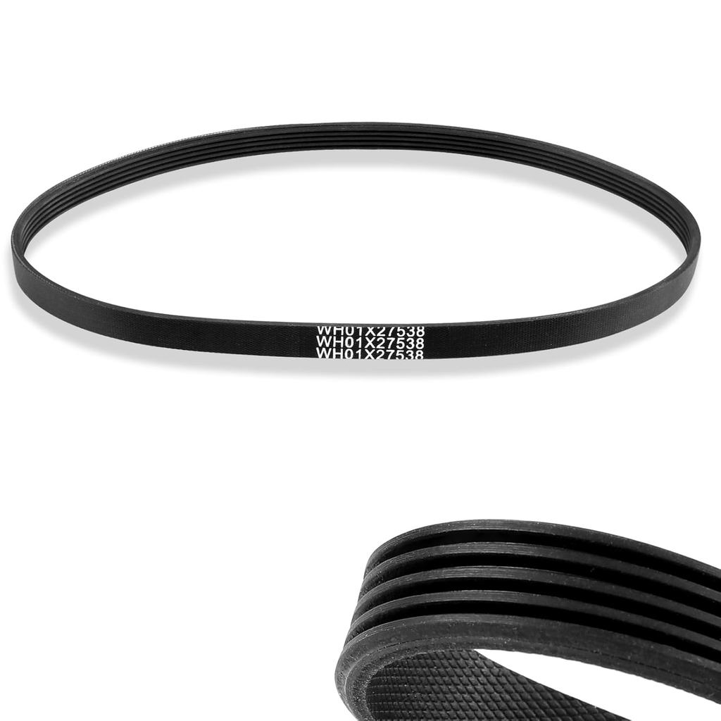 อัพเกรด WH01X27538 เข็มขัดไดรฟ์เครื่องซักผ้าเข้ากันได้กับ GE, Hotpoint เครื่องซักผ้าเปลี่ยนเข็มขัดพร