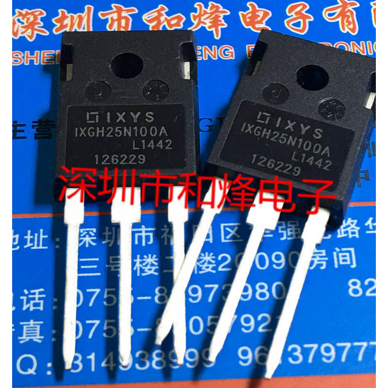 [ราคาเดียว] IXGH25N100A TO-247 1,000V 25A