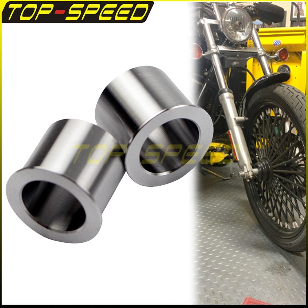 O-สําหรับรถจักรยานยนต์ Harley 2x ล้อแบริ่ง Spacer เหล็ก 3/4 "ถึง 1" Alex ล้อปิดผนึกแบริ่งลด Sportste