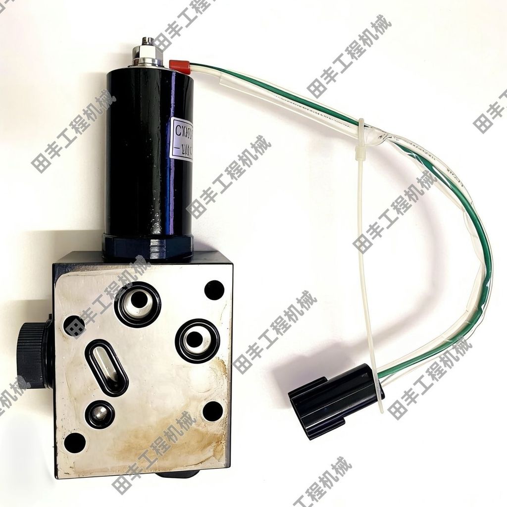 K3V112 K5V140 K3V63 Excavator Hydraulic Pump Solenoid Valve Assembly Kawasaki Type with Base
