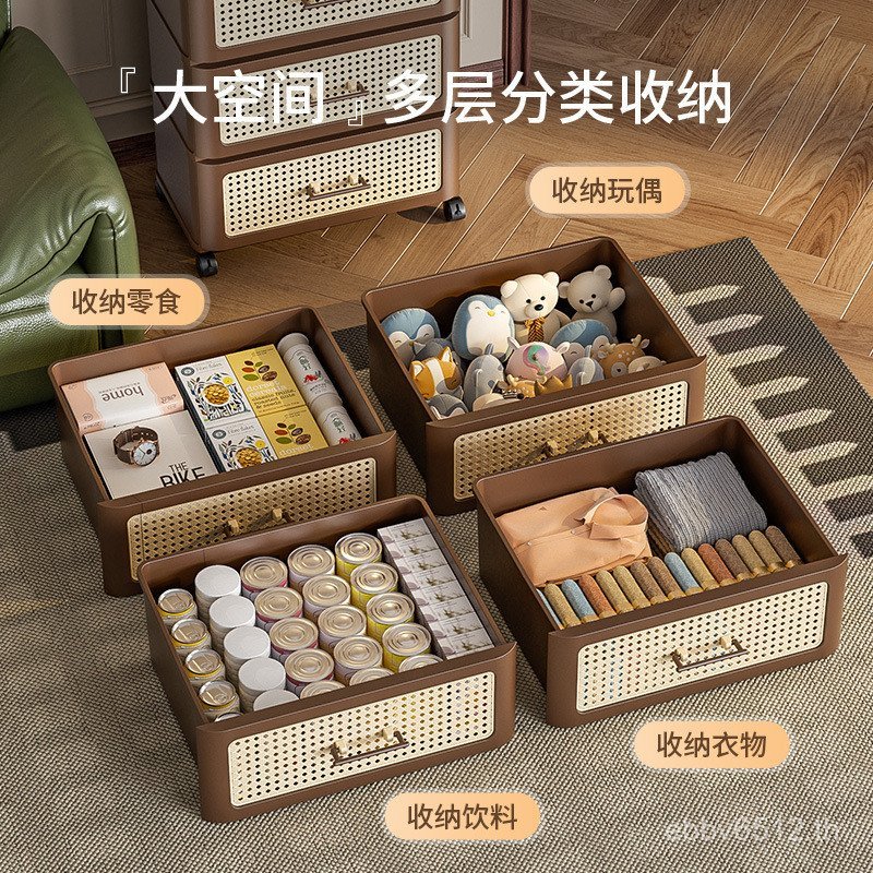 Locker Locker ห้องนั่งเล่น Tidy-up ของเล่นกล่องเข้มงวดตู้เลือกขนมขบเคี้ยวพลาสติกโบราณในครัวเรือนตู้เ