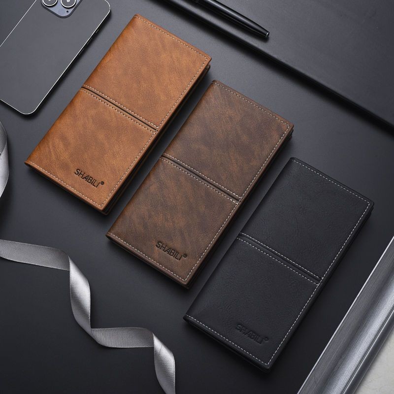 File Wallet Long Niche Brand Name Business Wallet Wallet Multi-card Slot