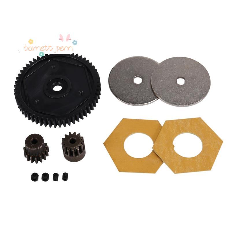 54T Spur Gear 13T & 15T เกียร์มอเตอร์สําหรับ SCX10 II 90046 90047 1/10 RC Crawler รถอะไหล่อัพเกรด,สี