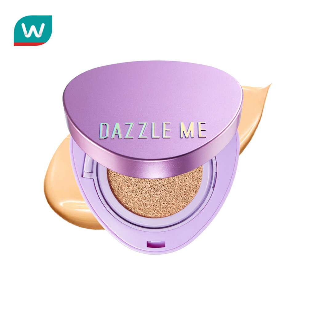 Dazzle Me แดซเซิล มี คัฟเวอร์ มี แมท เซรั่ม คุชชั่น 11ก. N02 ไอวอรี่