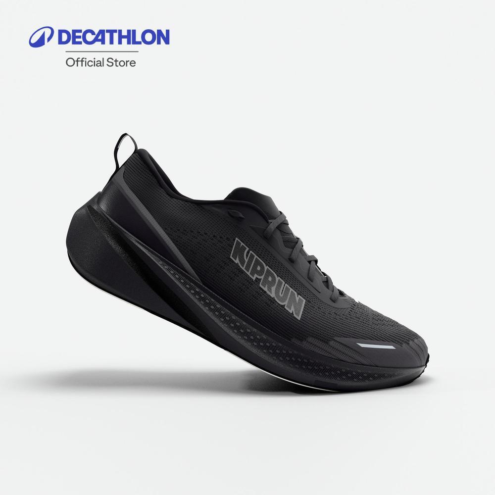 Decathlon Men'S Running Shoes - Kiprun Cushion 500 รองเท้าวิ่งสำหรับผู้ชาย รุ่น Cushion 500 - Black