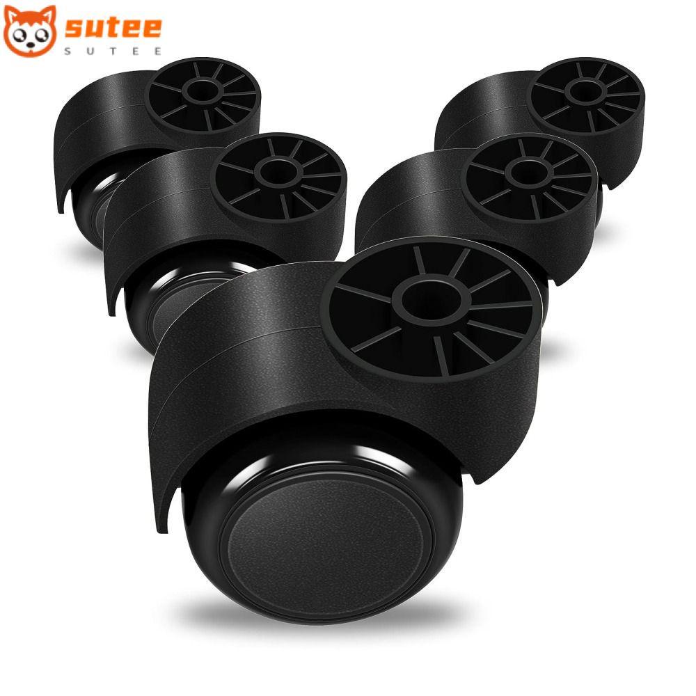 SUTEE 5PCS ล้อเฟอร์นิเจอร์,อุปกรณ์เฟอร์นิเจอร์ Heavy Duty ล้อล้อ,เก้าอี้สํานักงาน Stemless 2 นิ้วเก้าอี้ Roller