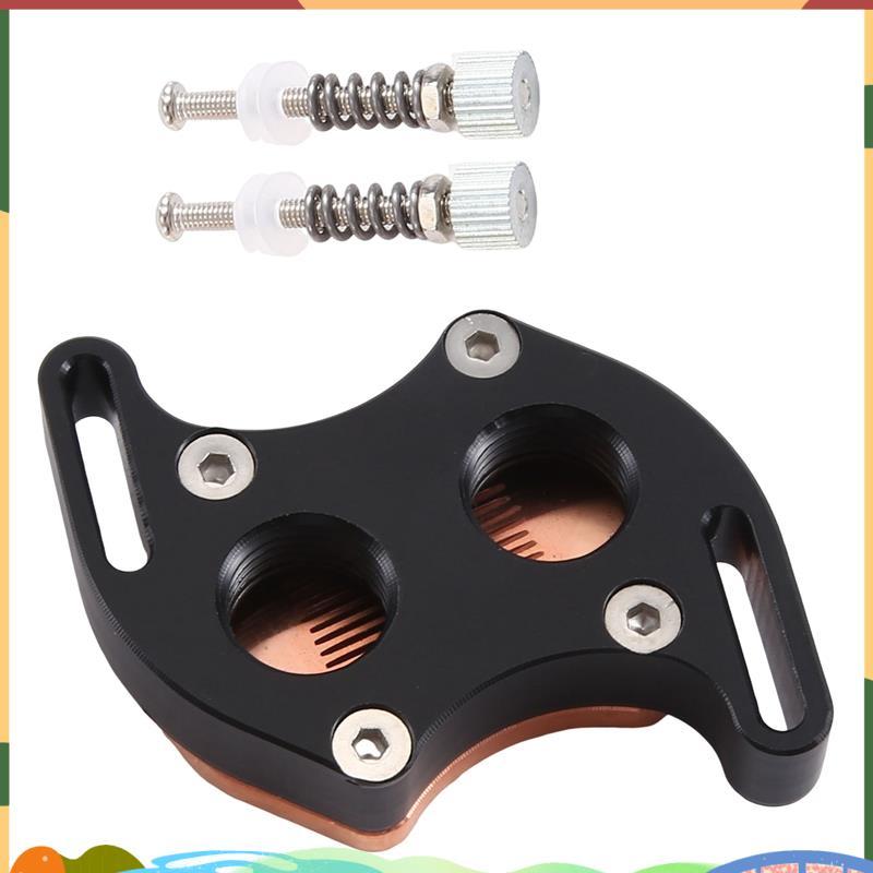 รูปตัว S CPU Water Cooling Block Cooler South Bridge Northbridge Block สําหรับคอมพิวเตอร์ CPU Block 