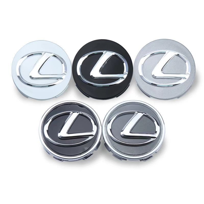 LAIFU เหมาะสําหรับ Lexus Hub Cap 62 มม. Lexus Hub Center โลโก้ Leuxs