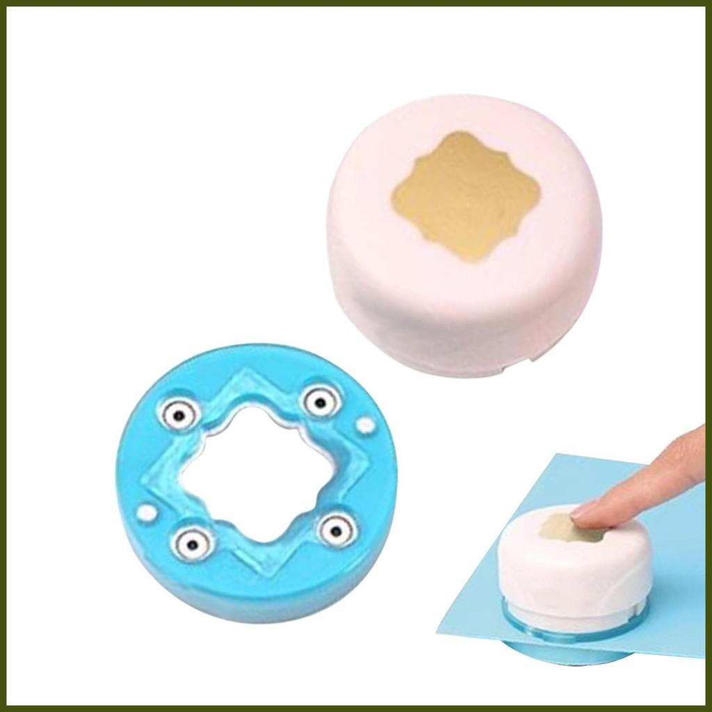 Crafting Paper Puncher ตําแหน่งที่แม่นยํา เครื่องมือเจาะด้วยตนเอง Craft Puncher แม่เหล็กสําหรับการ์ด