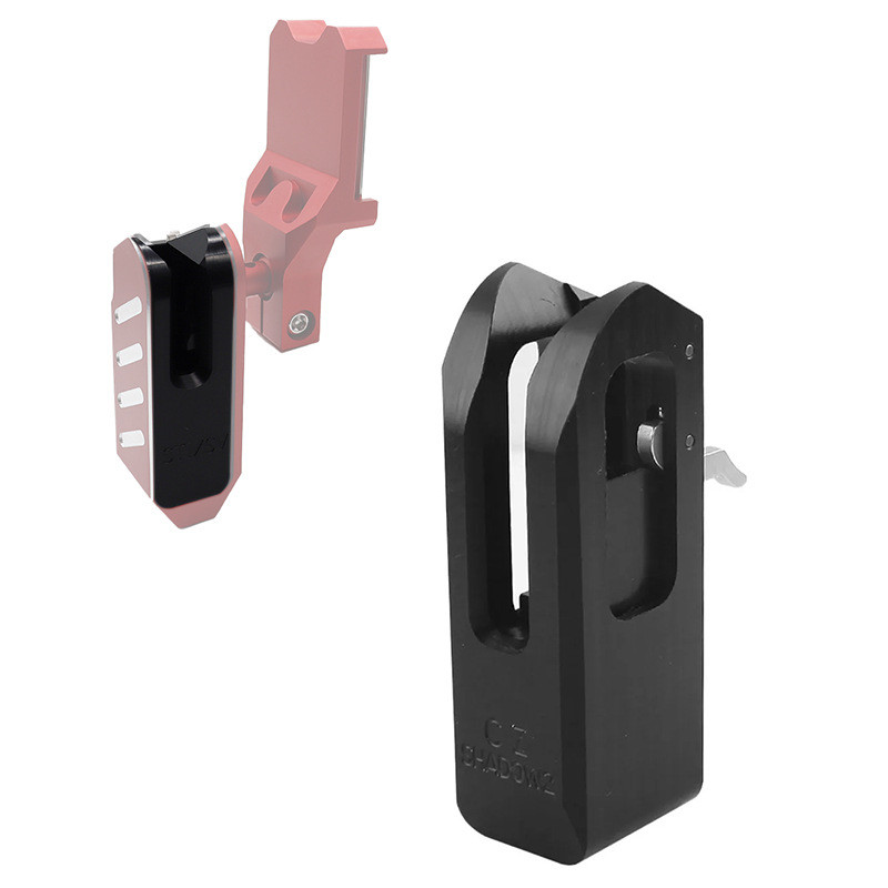 พร้อมสต็อกจัดส่งที่รวดเร็ว IPSC ยุทธวิธีการแข่งขันชุดอลูมิเนียมการแข่งขันแกนด้านในปรับให้เข้ากับ CZ 