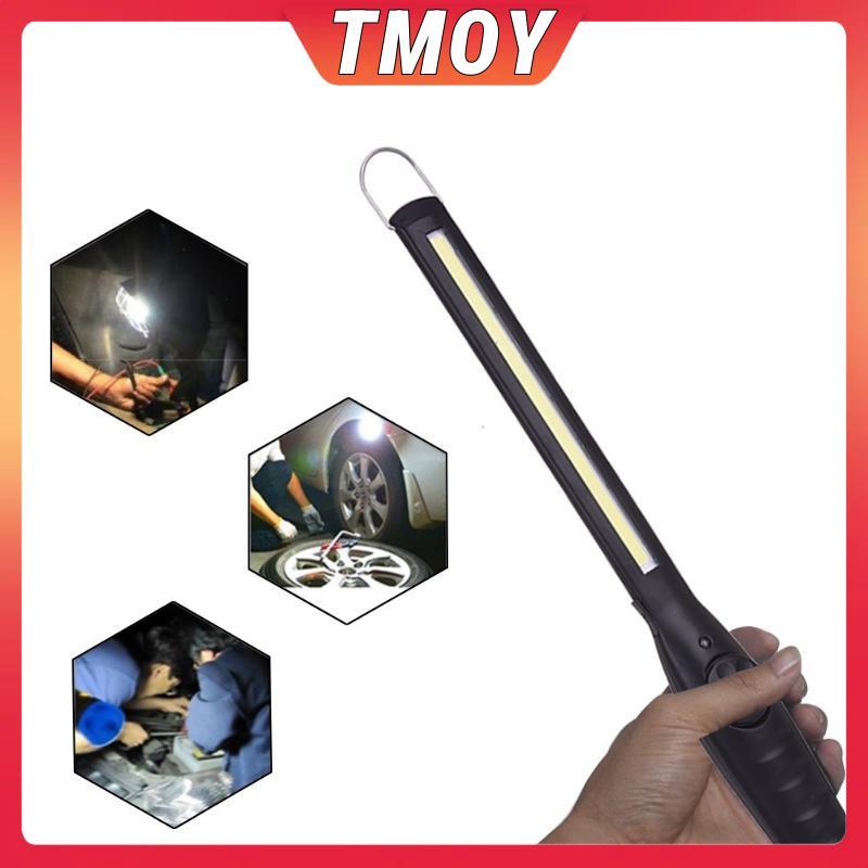TMOY COB ไฟฉายพกพา LED พร้อมแม่เหล็ก ส่องสว่างสำหรับซ่อมรถยนต์และใช้งานฉุกเฉิน