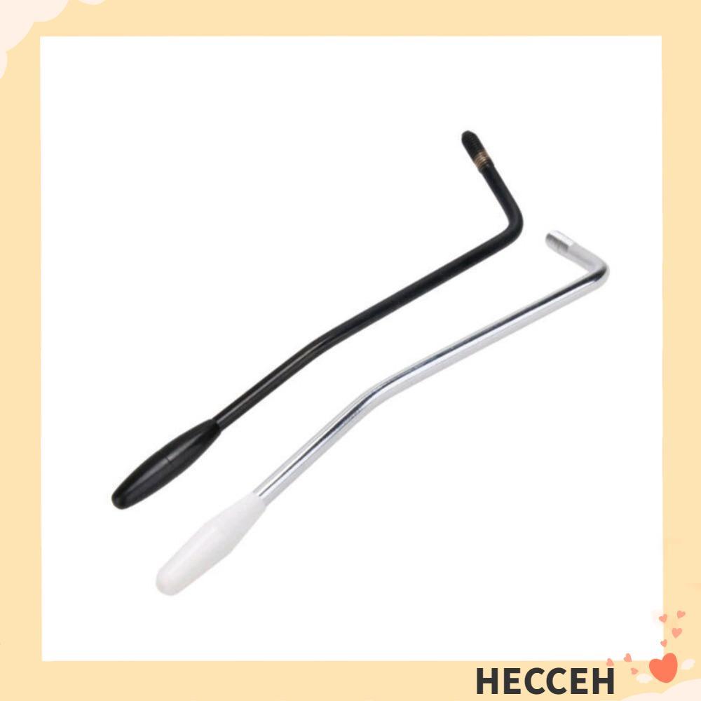 HECCEH Tremolo Arm, สําหรับ Fender Squier Strat ใช้งานง่ายเครื่องมือกีต้าร์, แบบพกพา Whammy Bar 5/6 มม.กีตาร์ Crank กีตาร์