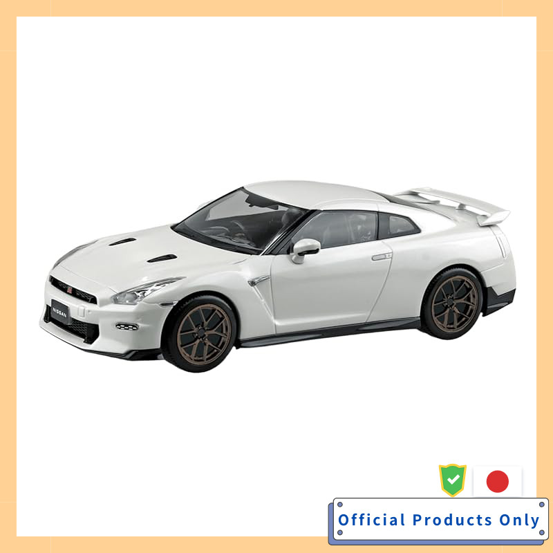 AOSHIMA Rakupla Snap Kit No.03CU Nissan R35 NISSAN GT-R 2024 Custom Wheel Metallic Purple 1/32 Scale