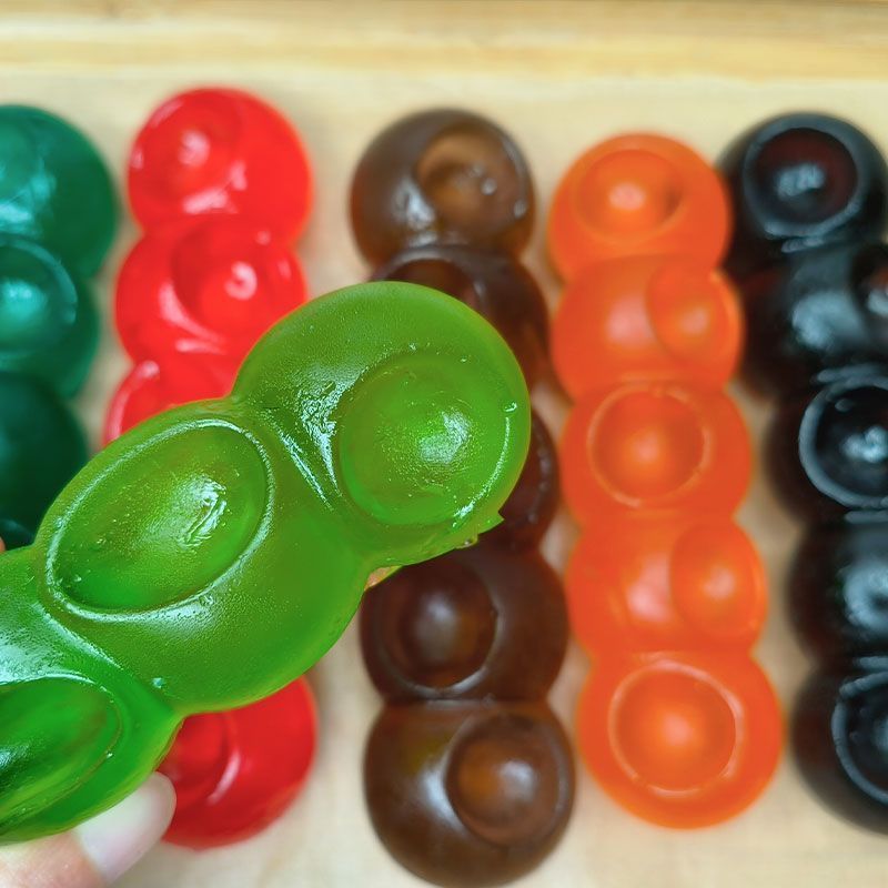 2026 สินค้าใหม่ Candy ไม่กัด Candies Drag Candies ผลไม้ Chewy Gummies รสผลไม้ลูกอมเปรี้ยวเด็ก Gummy 