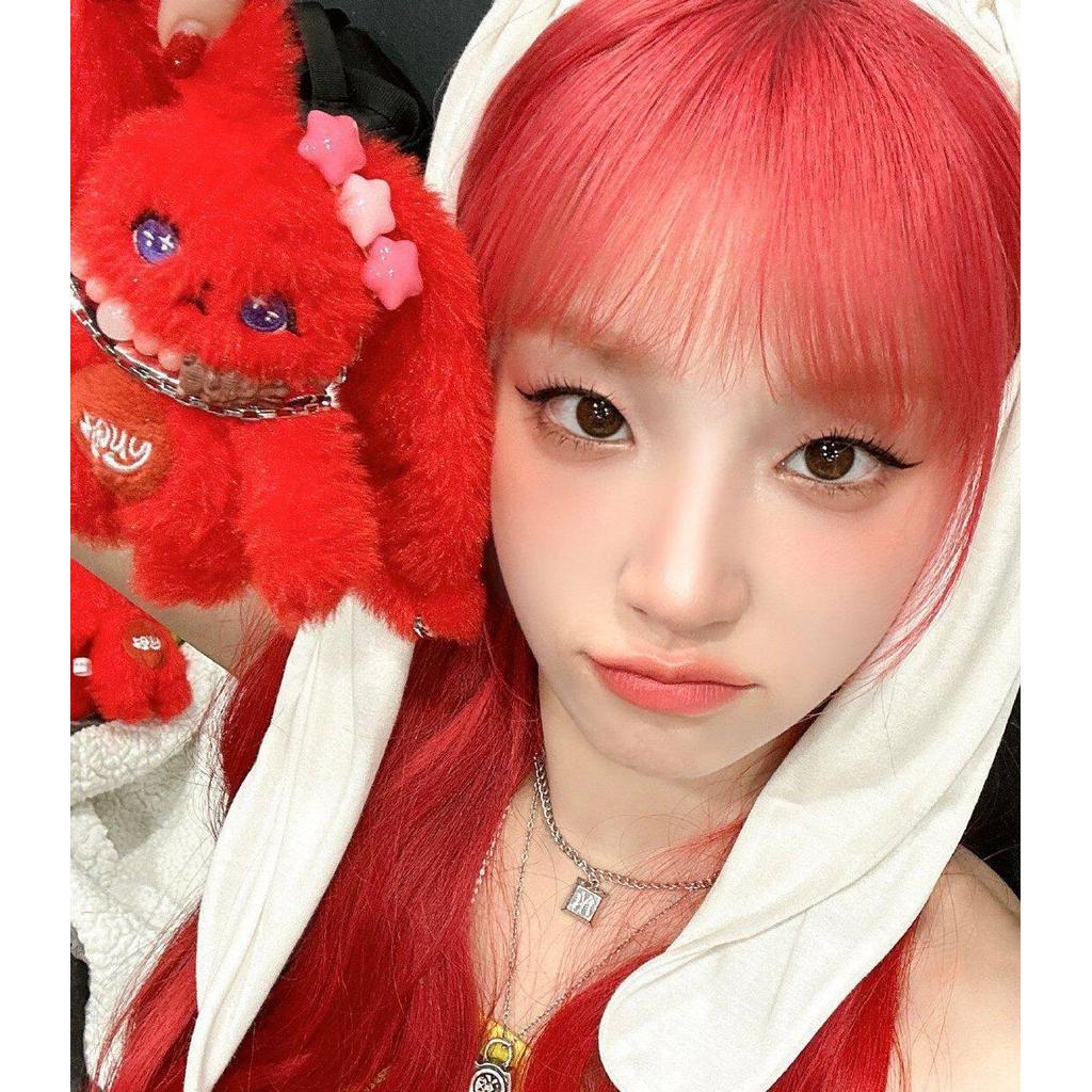 Song Yuqi gigi Rabbit Bag Hanging SOLO Red Rabbit Hanging Keychain Small Doll Cotton Doll Doll Girl2