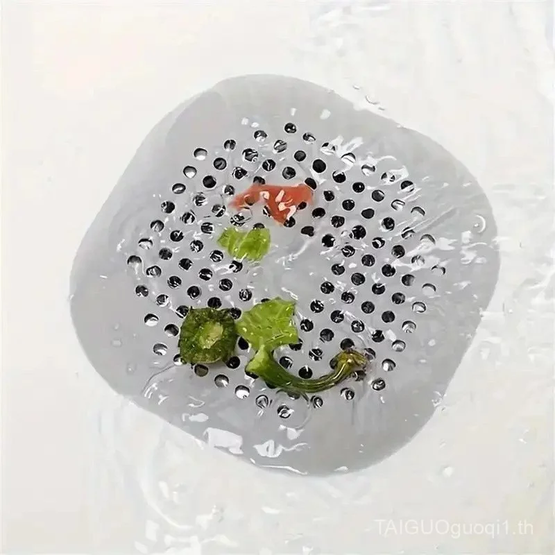 Silicone Sink Drain Cover Hair Catcher Filter thumbnail 6