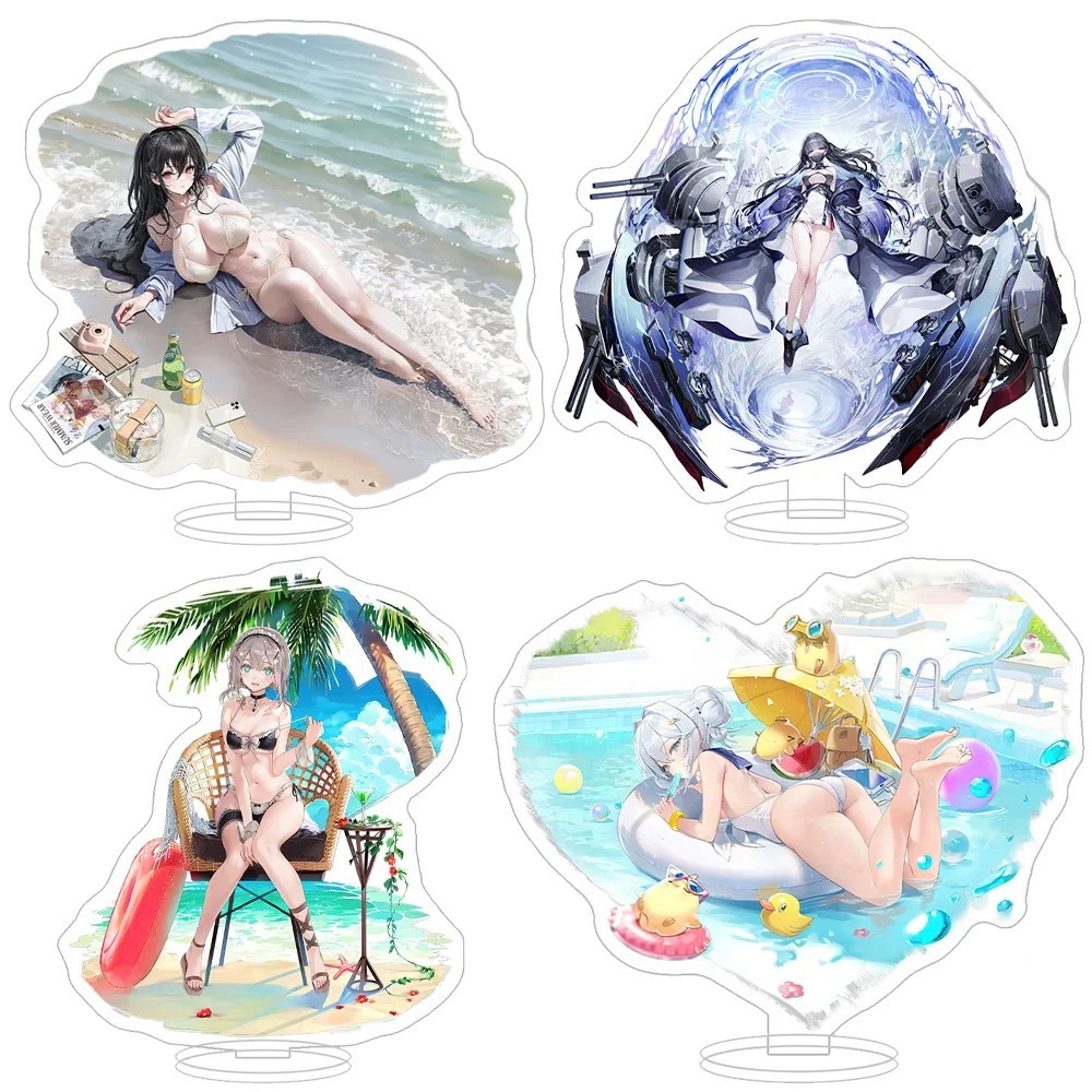 Standee รุ่น Azur Lane Mica ตัวอักษรอะคริลิค Tosa Brest Kitakaze Z46 Akashi Dido Suzutsuki Kaga Z23 