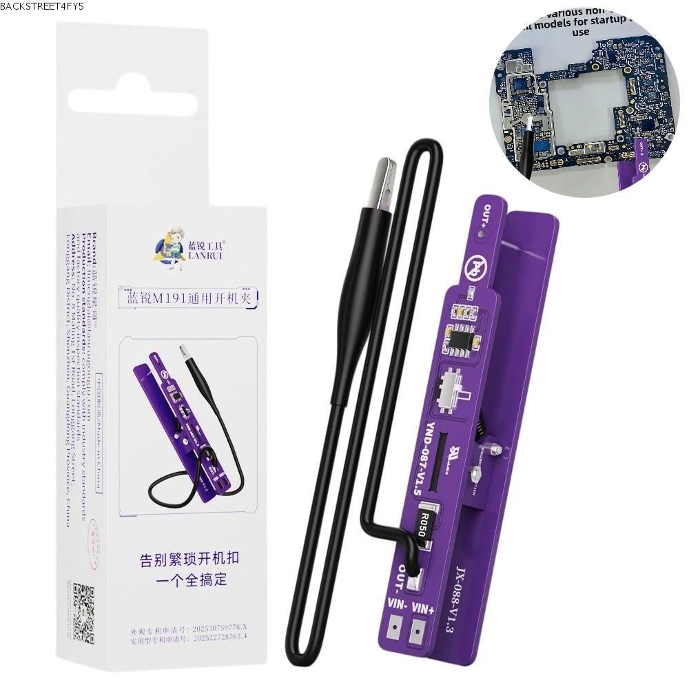 BACKSTAGEEET4FC3 Mobile Phone Switch Clip, Unncrypted Phone with Indicator Light M191 Power on Clip,