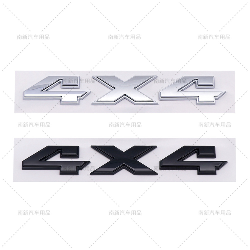 4x4 ป้ายเหมาะสําหรับ Dodge Off-Road Jeep Wrangler สติกเกอร์รถ 4X4 ดัดแปลงสติกเกอร์ ABS รถสติกเกอร์โร