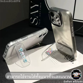 ขาตั้งติดเคสโทรศัพท์ พร้อมกระจก จัดส่งทันที การ์ตูน แมวหมี ผีเสื้อ ดอกไม้ ใช้กับเคสหลายรุ่นได้ ติดง่าย สะดวกวางโทรศัพท์