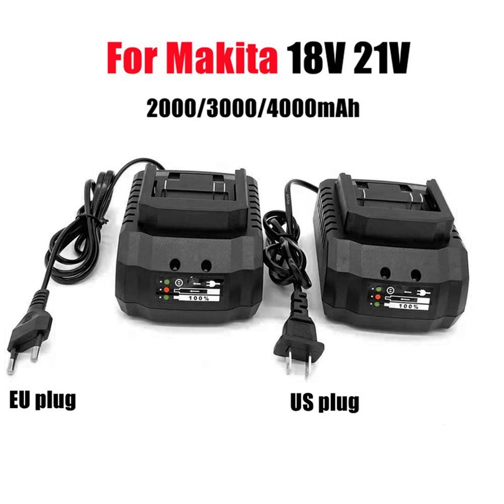 FORIOT 18V 21V 2A Portable Lithium Battery Charger Power Tool High Power Smart Fast Charger
