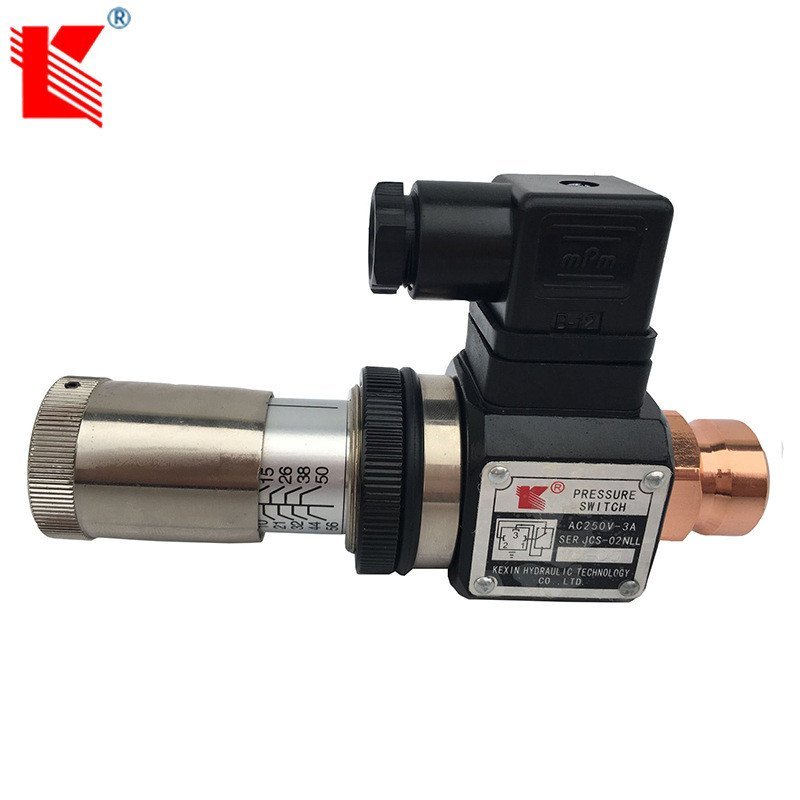 Kexin Oil Pressure Relay Hydraulic JCS-02H N NLL ขายตรงจากโรงงาน สินค้าของแท้พร้อมสต็อก
