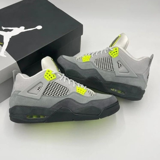 Jordan Air Jordan 4 retro se95 neo Greyish green  ของแท้ CE6W