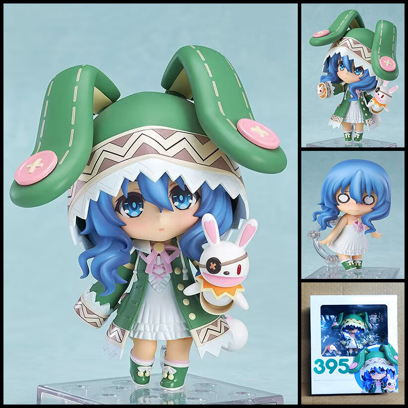 อะนิเมะญี่ปุ่นวันที่ A Live Yoshino Hermit Nendoroid 395 Chibi Action Figure Face เปลี่ยนชุดเครื่องป