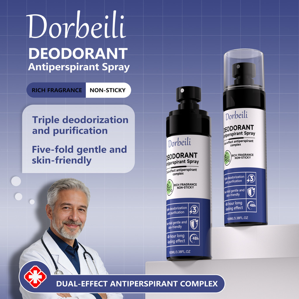 DORBEILI Underarm Double-Effect Deodorant Deodorant Deodorant Antiperspirant Dry Long-Lasting Fragra