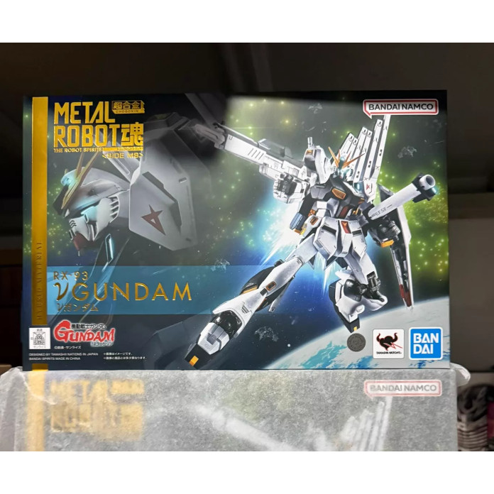 Bandai Metal Robot Souls MR Souls Nu Gundam  Gundam Chars Counterattack Model Kit