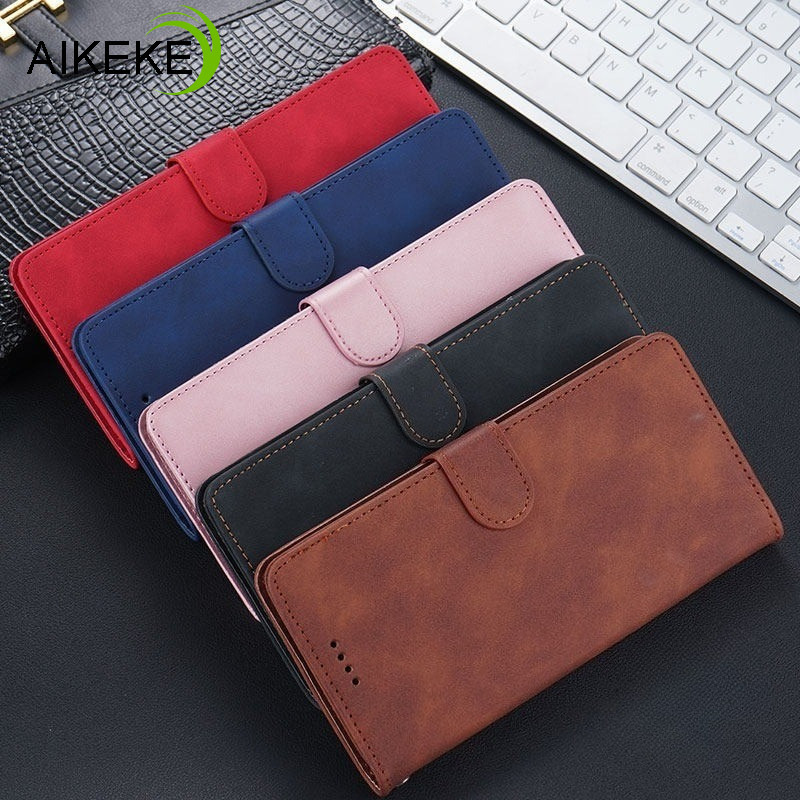 Simple Flip Card Holderเคสโทรศัพท์สําหรับOPPO A6 A6L A6i A5 A5i A5M A5S A5X Pro Plus GT Max A2 Pro A