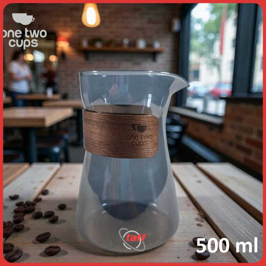 One Two Cups Coffee Pot Coffee Server เหยือกหยดเท 500ml - L1