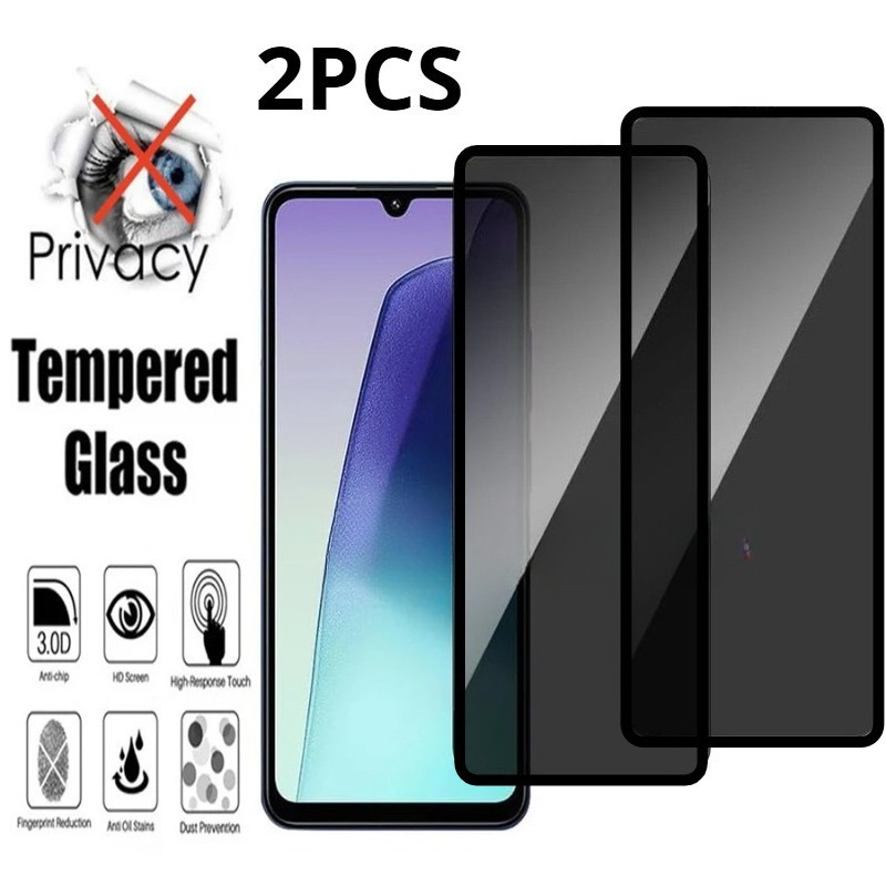 1-2 ชิ้น Anti Spy ความเป็นส่วนตัวฟิล์มกระจกนิรภัยสําหรับ Motorola ThinkPhone 25 Moto Z4 S50 หนึ่งซูม